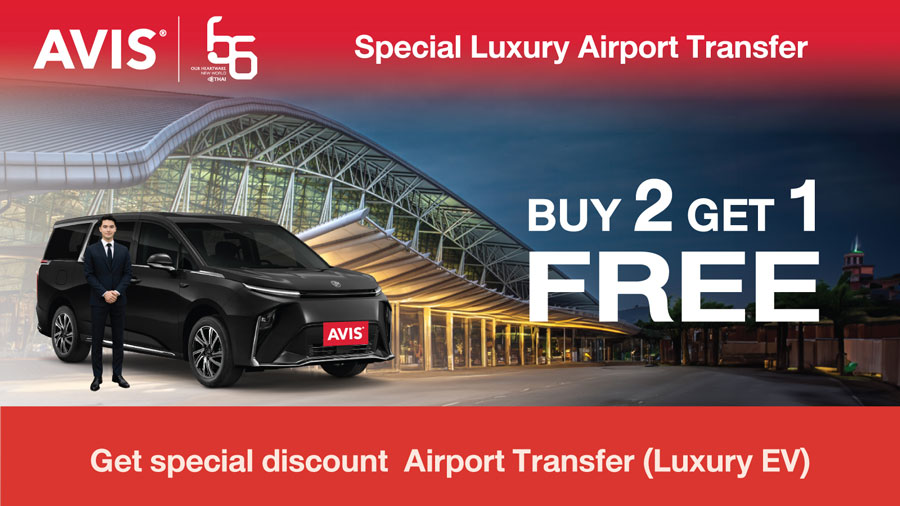 Exclusive AVIS Airport Transfer Rates for THAI's Passengers