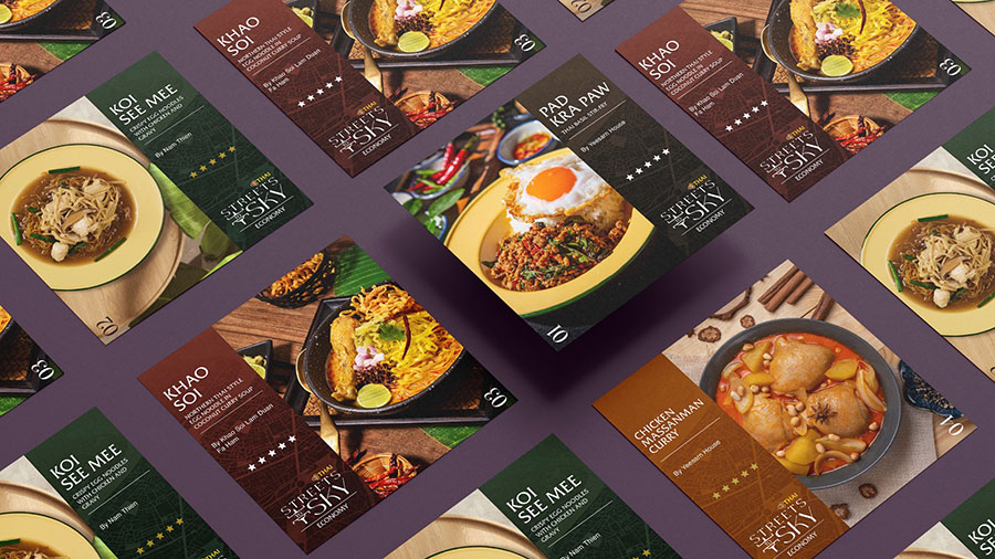 THAI Brings Authentic Street Food Worldwide through ‘Streets to Sky’